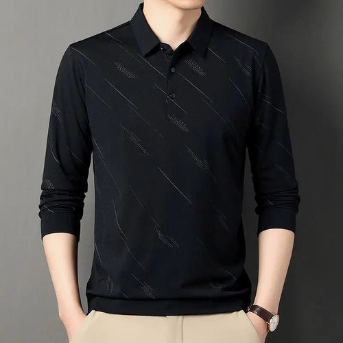 Klassieke langmou polohemp