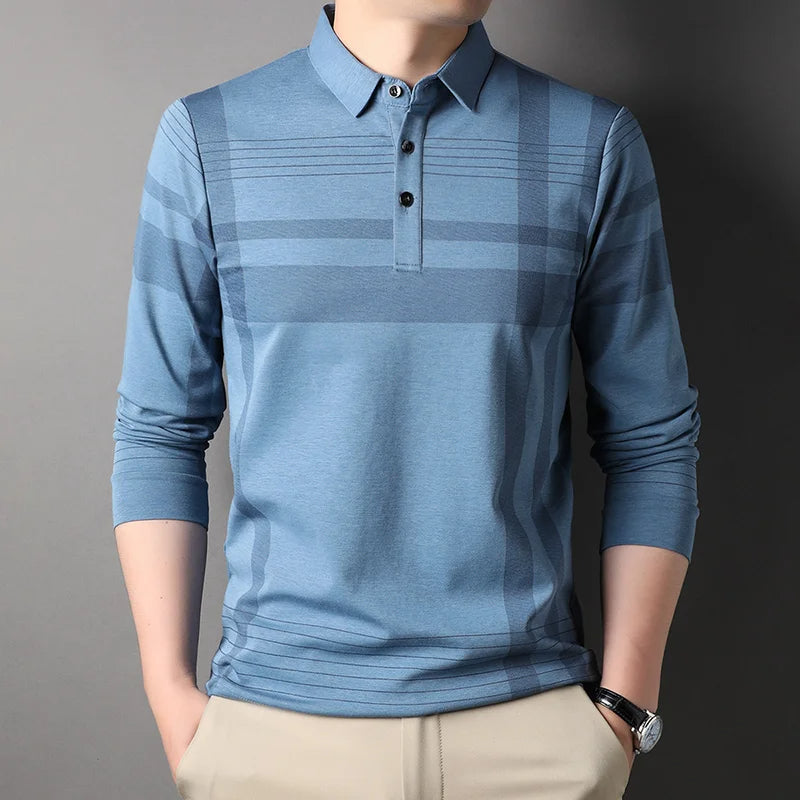 Camisa Polo Manga Longa Classic Sleeve