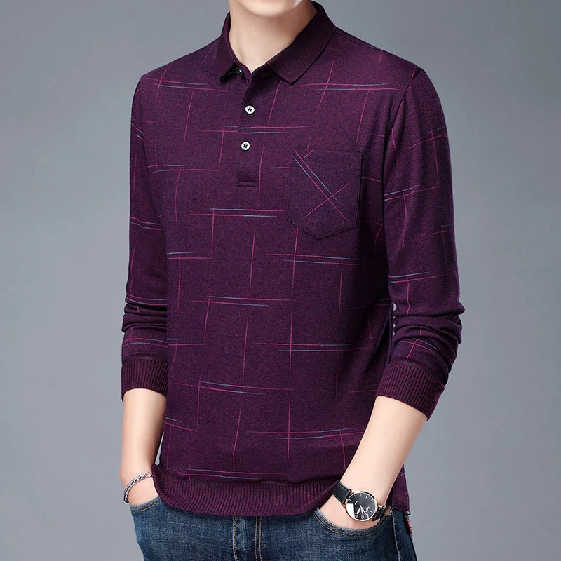 Camisa Polo Manga Longa Texas