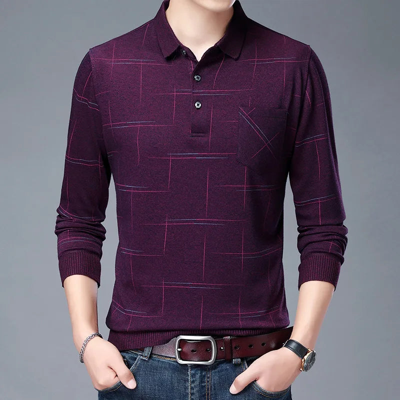 Camisa Polo Manga Longa Texas